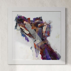 Colorful Basenji - Original Painting *