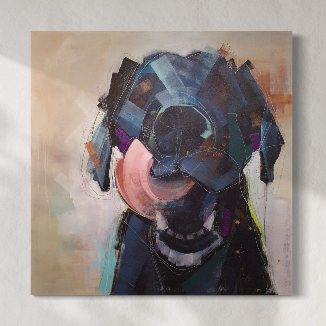 Lick'n Chops - Original Painting
