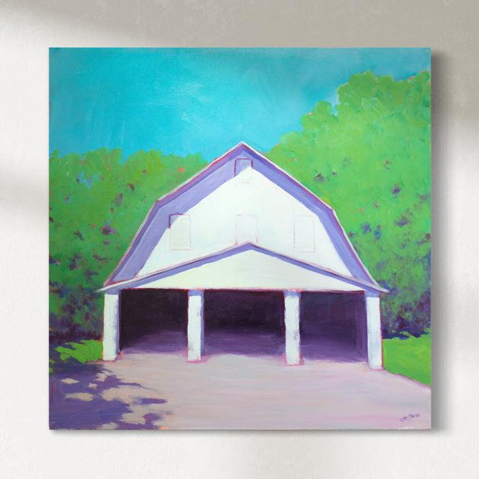 Wading River Barn - Original Painting *