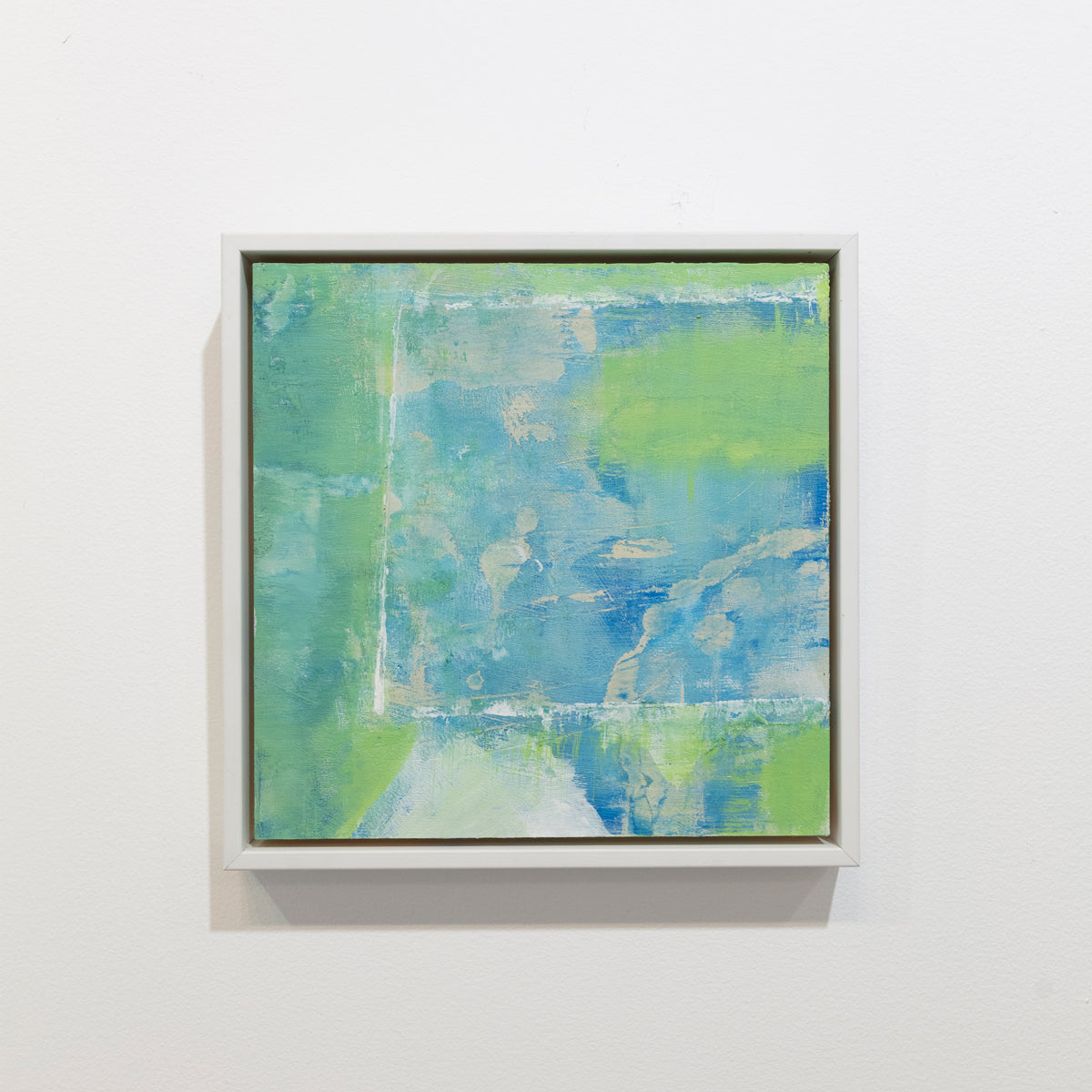 Study in Greens and Blues #1 - #4 - Original Paintings *