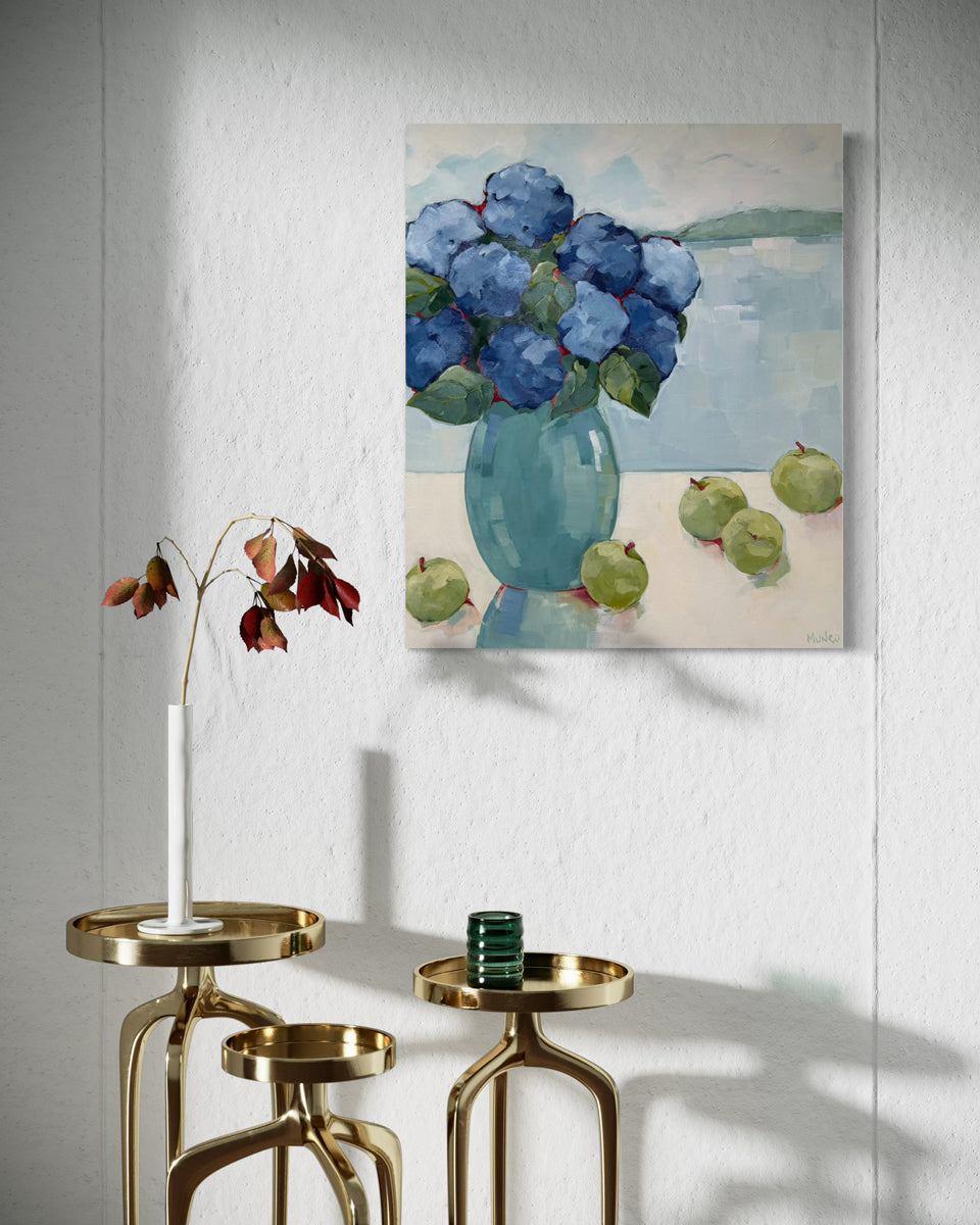Summer Hydrangeas - Original Painting
