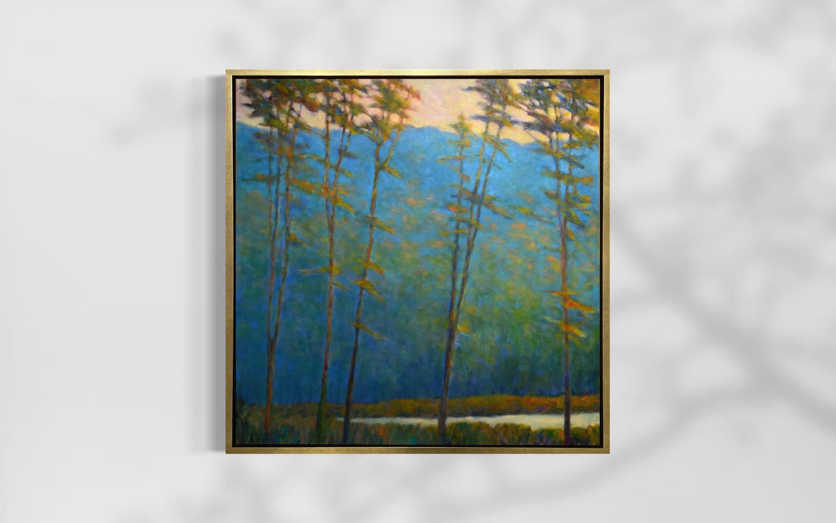 Surrounded in Blue - Original Painting