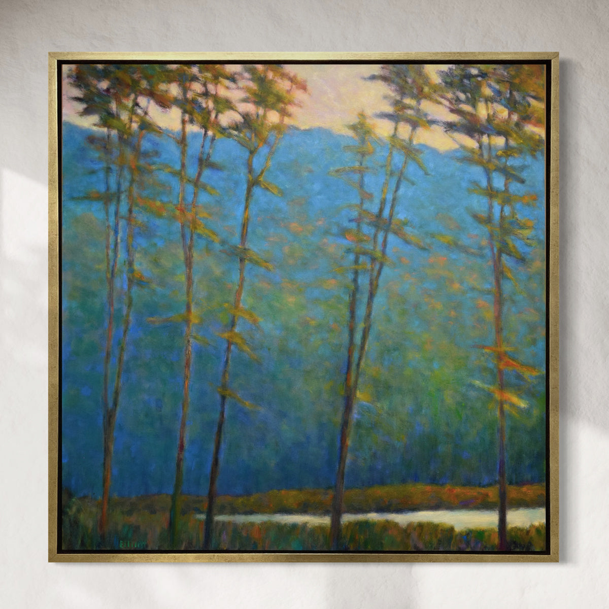 Surrounded in Blue - Original Painting