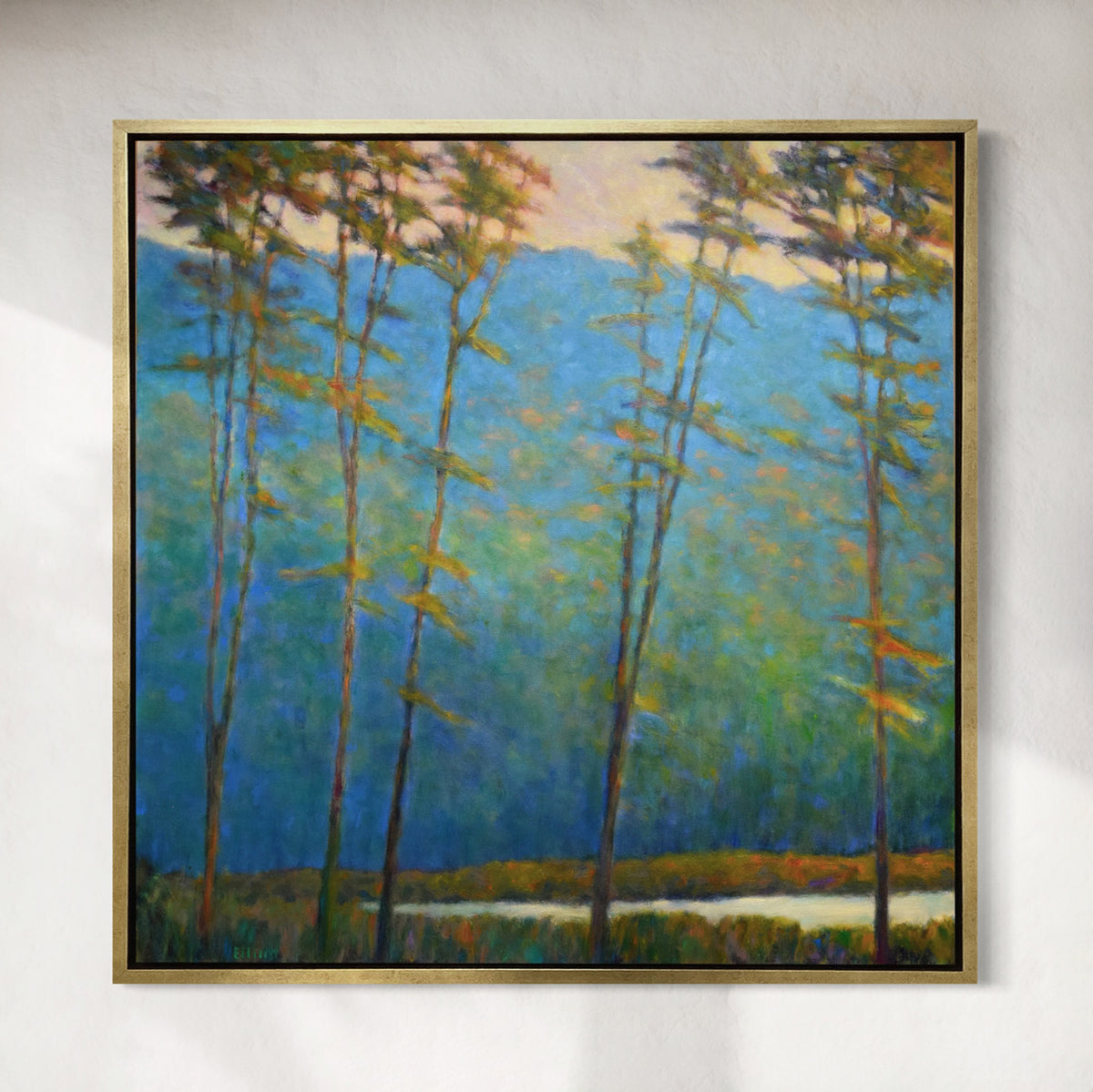Surrounded in Blue - Original Painting