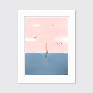 Swimmer - Open Edition Paper Print