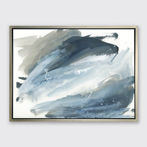 Symphony in Grey and Blue - Open Edition Canvas Print