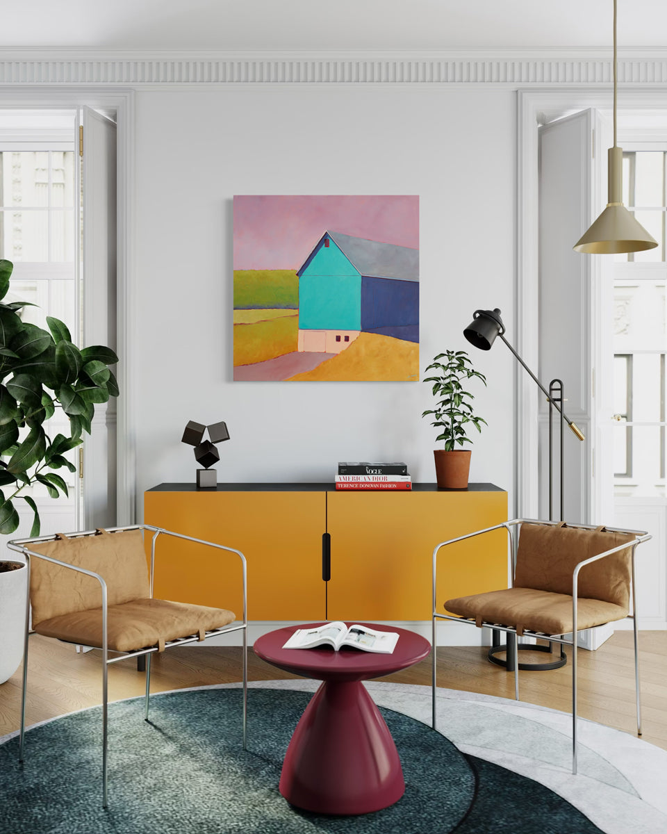 Teal Tango - Original Painting