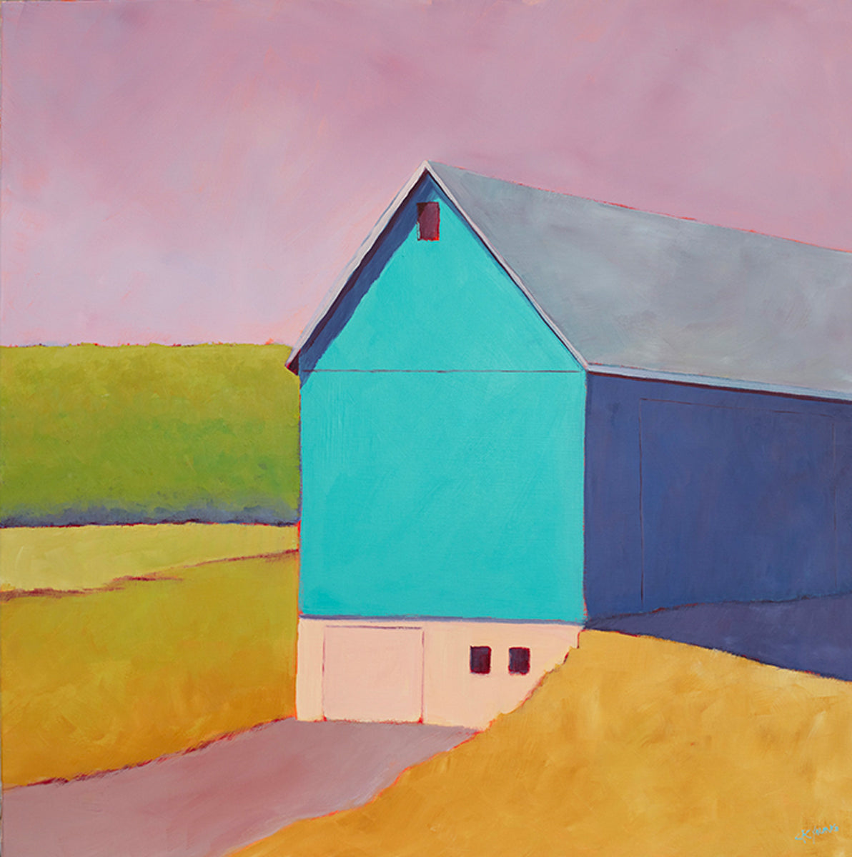 Teal Tango - Original Painting