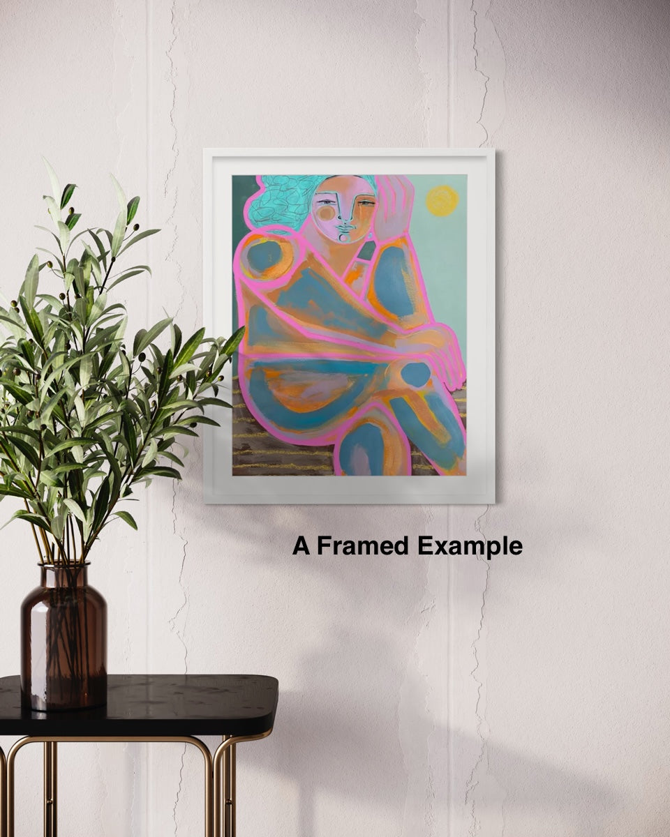 Thinking It Over - Original Painting