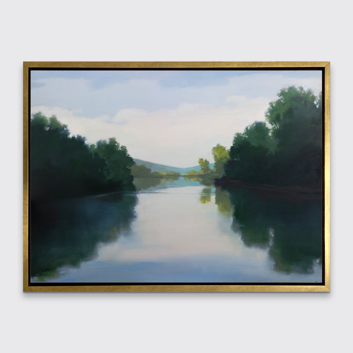 Touching Water - Open Edition Canvas Print
