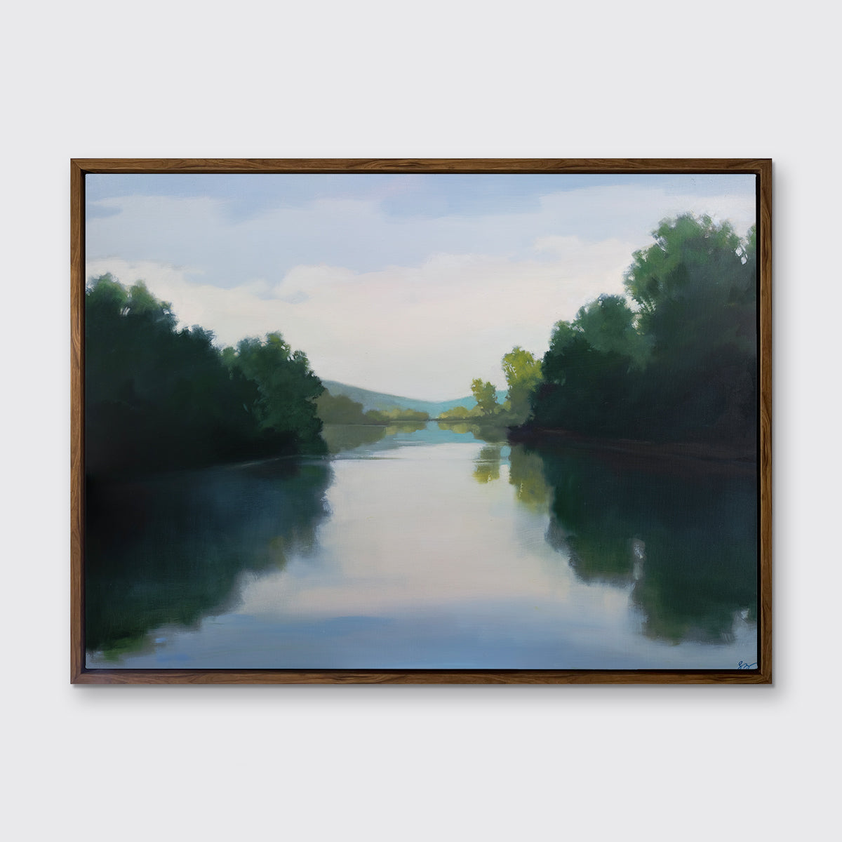 Touching Water - Open Edition Canvas Print