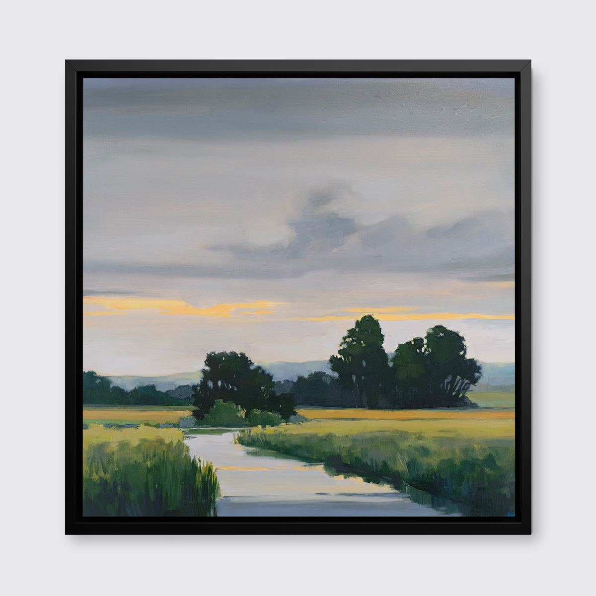 Twilight Line - Open Edition Canvas Print