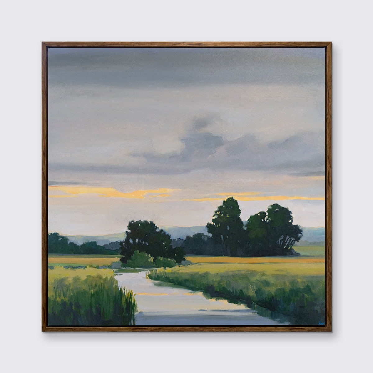 Twilight Line - Open Edition Canvas Print