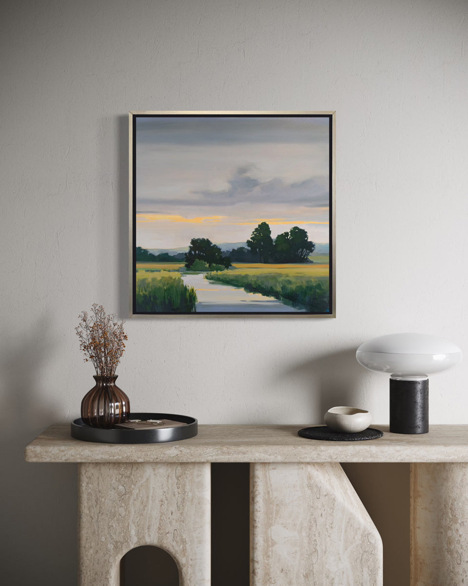 Twilight Line - Open Edition Canvas Print