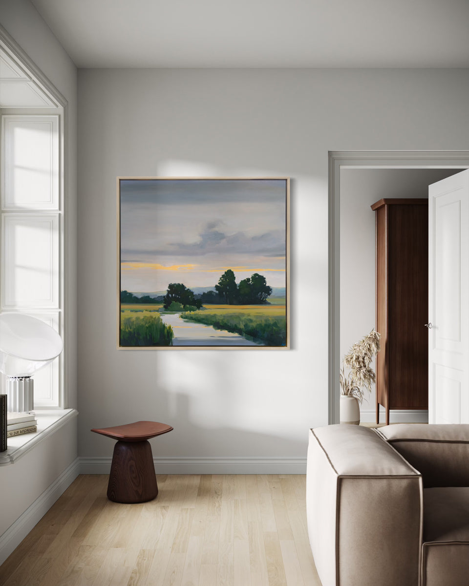 Twilight Line - Open Edition Canvas Print