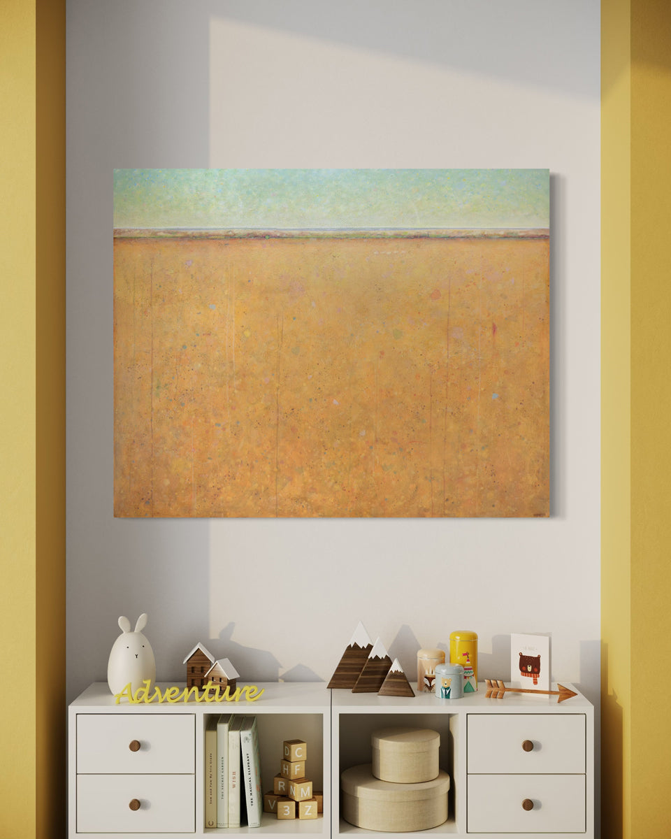 Two Green Hearts - Limited Edition Canvas Print