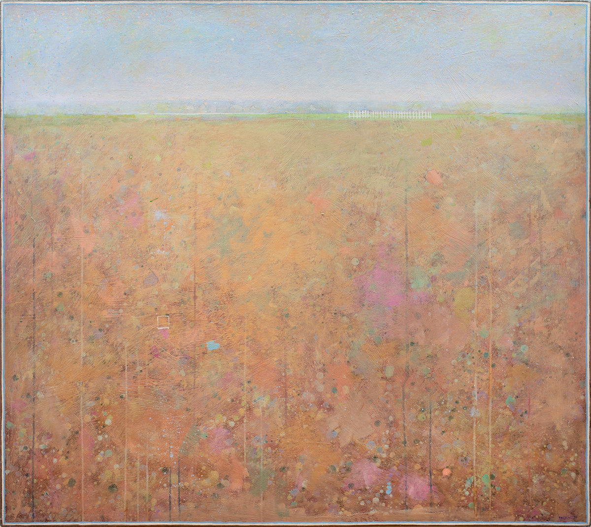 Village Green - Original Painting