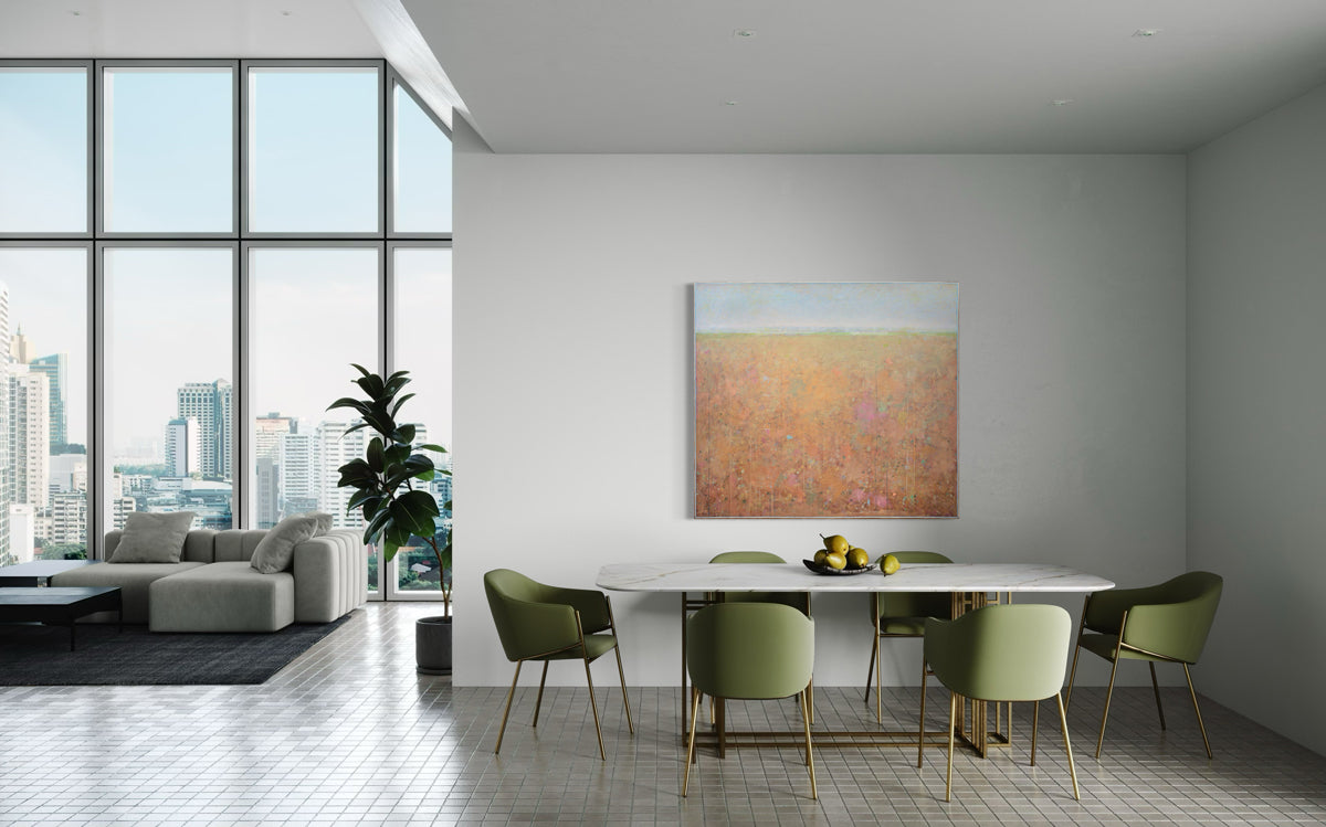 Village Green - Original Painting
