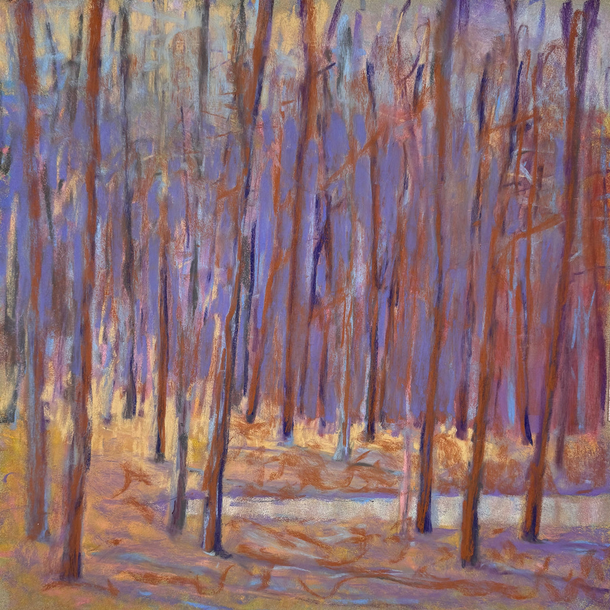 Warm Wood  - Original Painting *