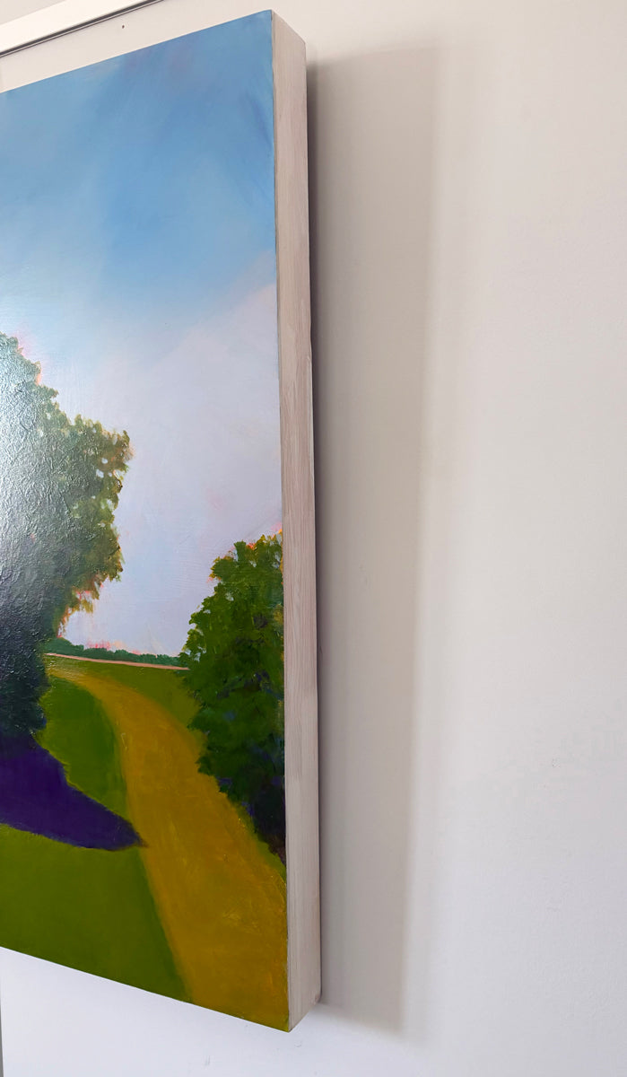 Wells Avenue Barn - Original Painting *