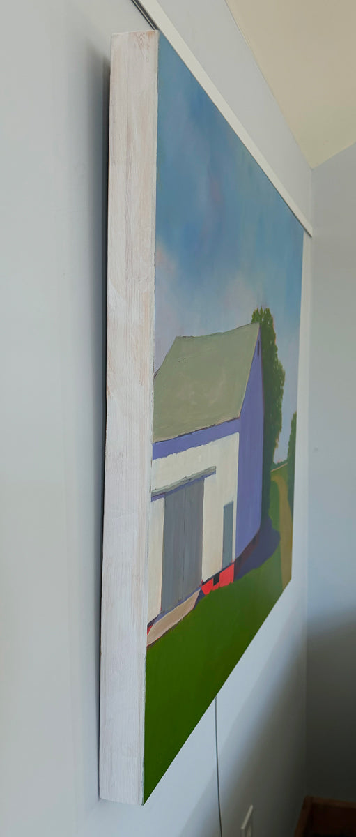 Wells Avenue Barn - Original Painting *