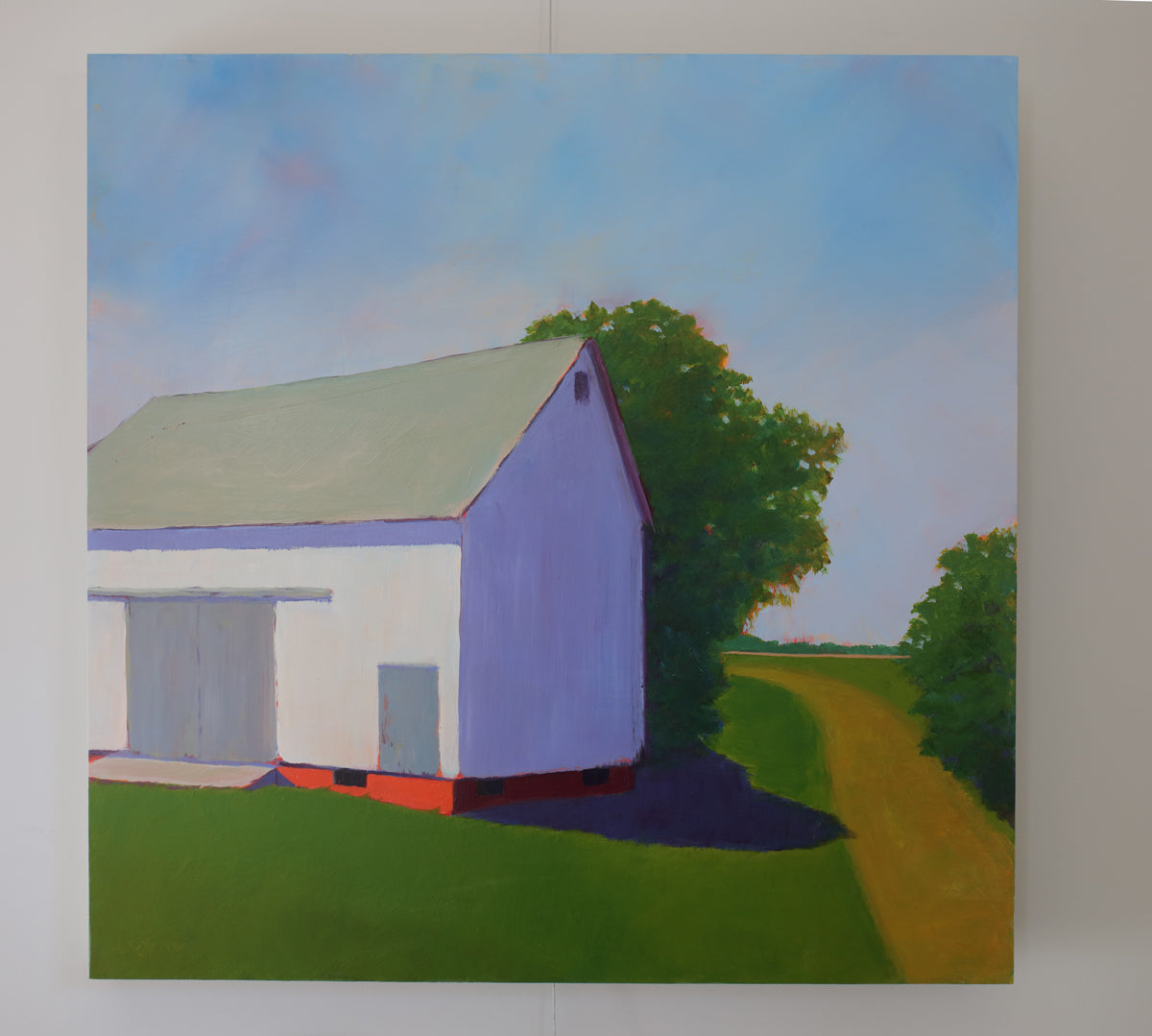 Wells Avenue Barn - Original Painting *
