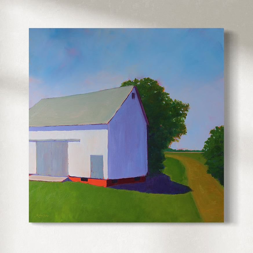 Wells Avenue Barn - Original Painting *