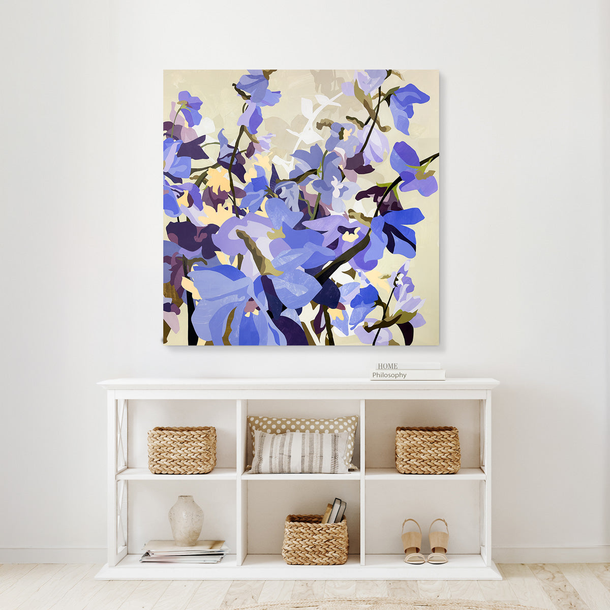 Blue Satin Sashes - Original Painting *