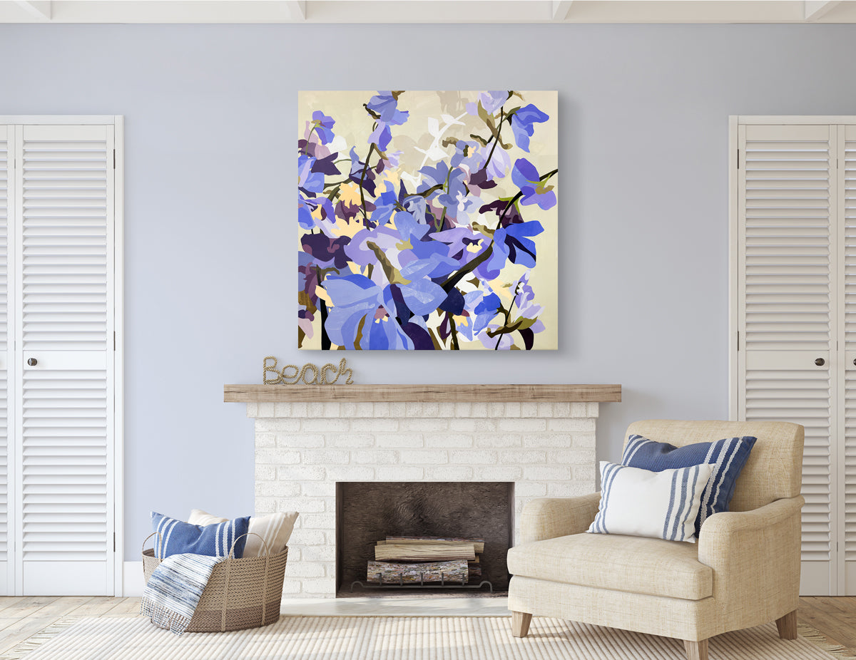 Blue Satin Sashes - Original Painting *