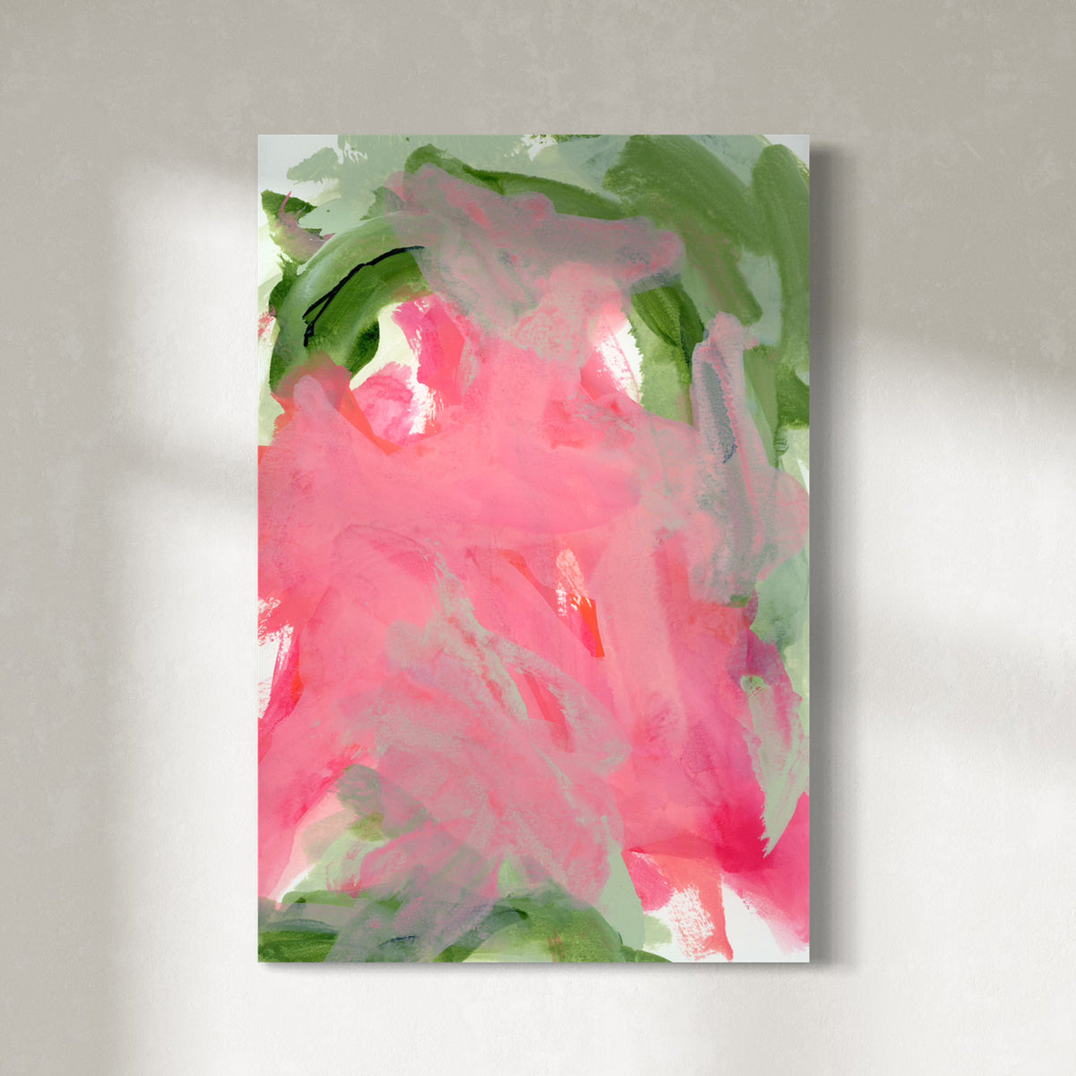 Climbing Roses - Open Edition Canvas Print