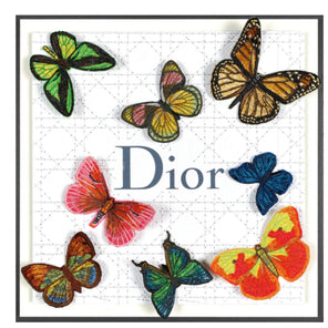 Dior White Butterfly Swarm