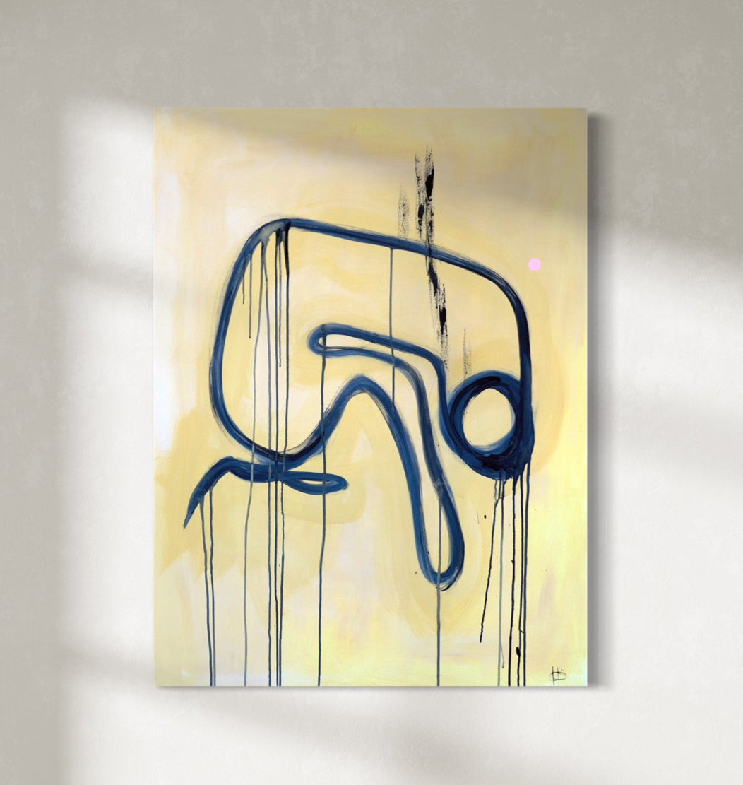 Emotions II - Overwhelmed Yet Hopeful - Original Painting *