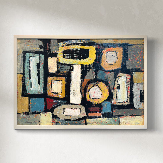 Totemic Images - Original Modern Painting