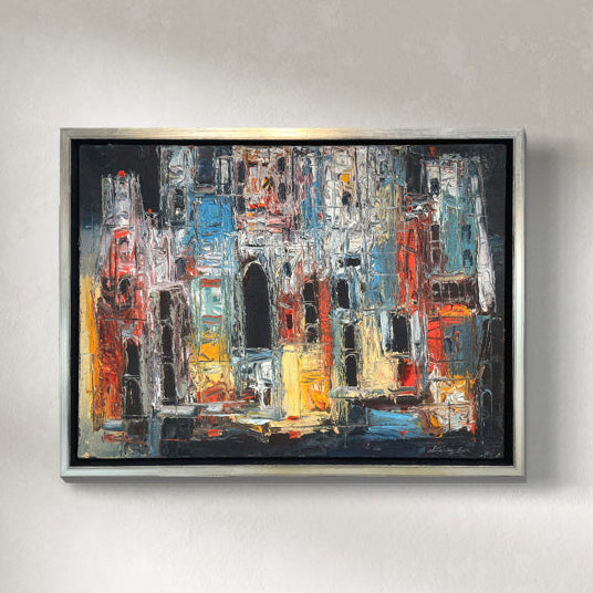 Composition Urbaine - Original Modern Painting