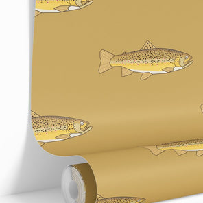 Gold Trout Wallpaper