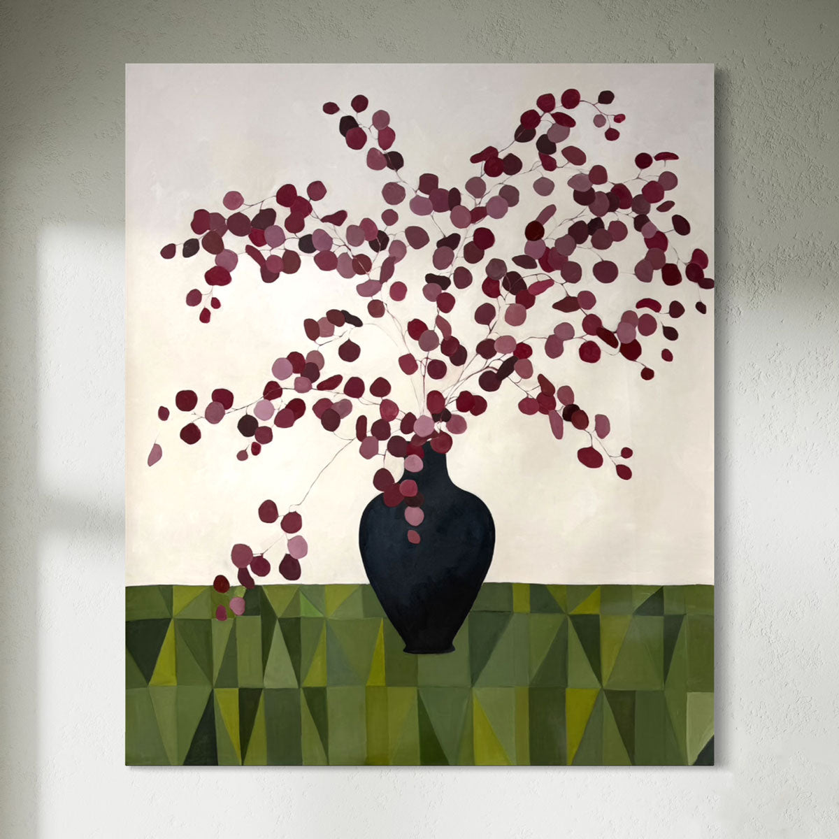 Green Quilt - Original Painting