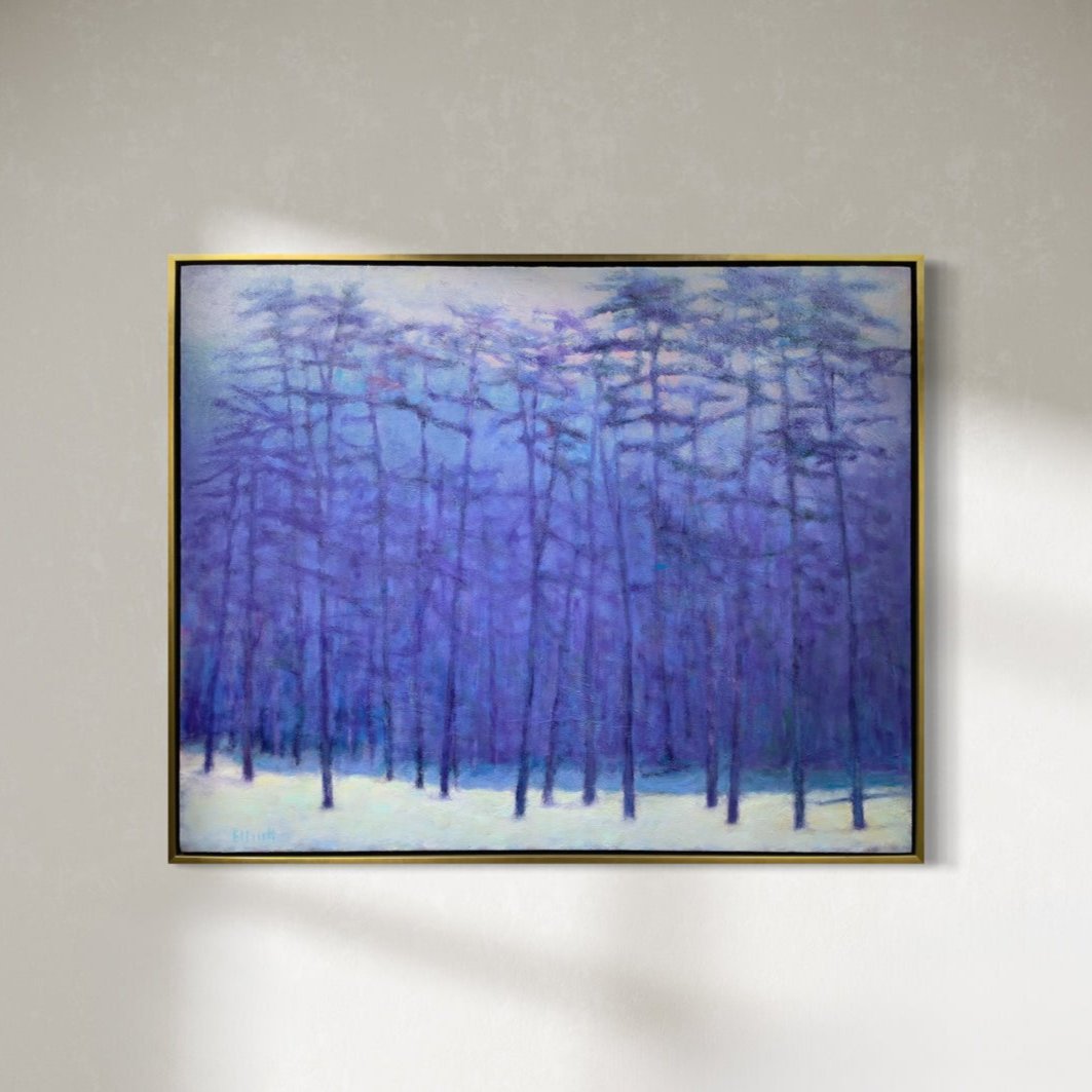 Haze in the Forest - Original Painting