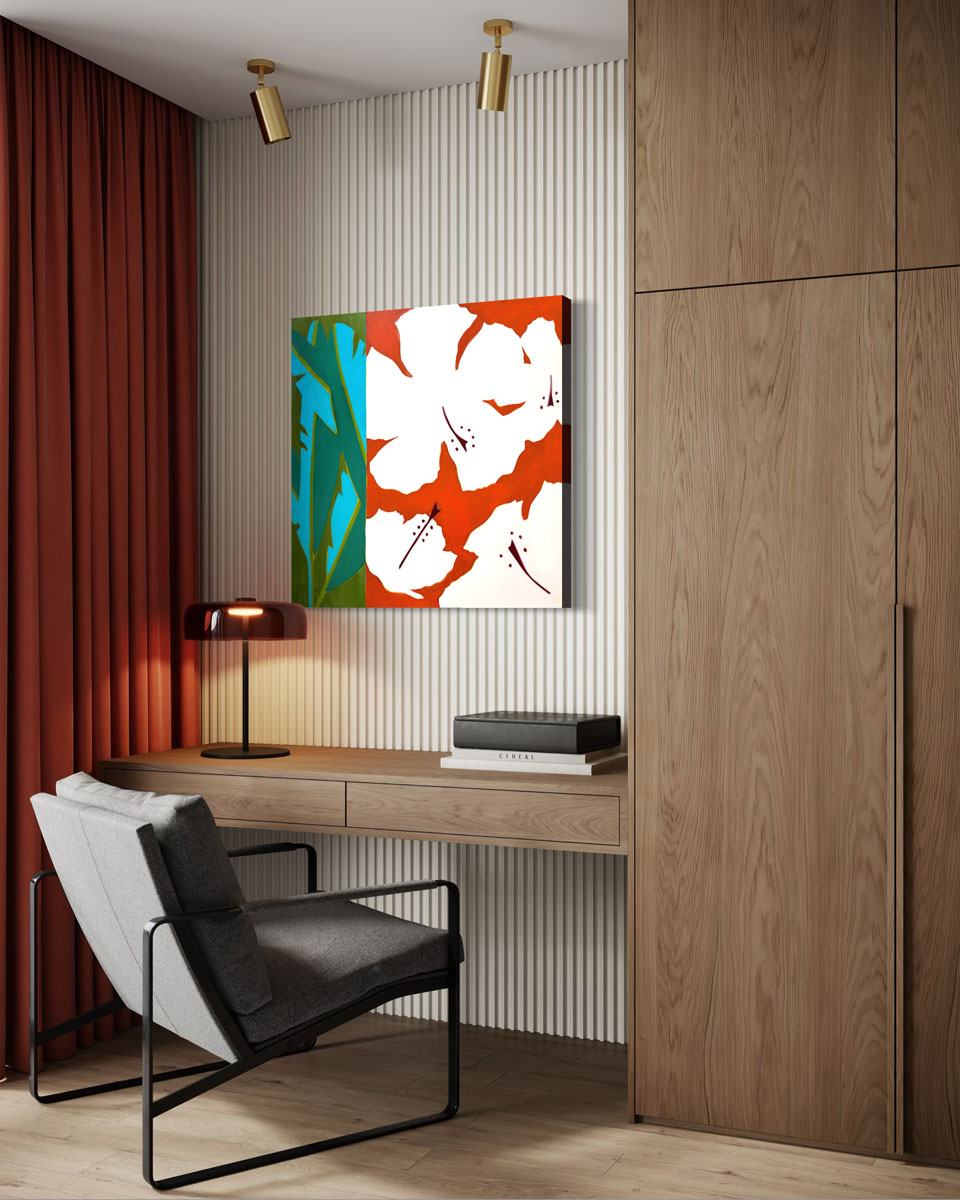 Island Hibiscus - Original Painting *