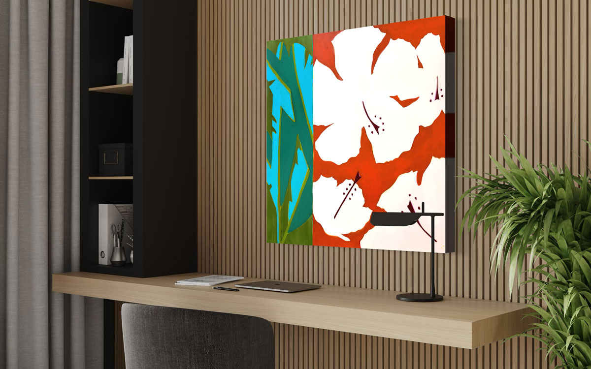 Island Hibiscus - Original Painting *