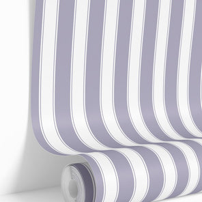 Lavender Stripes Wallpaper
