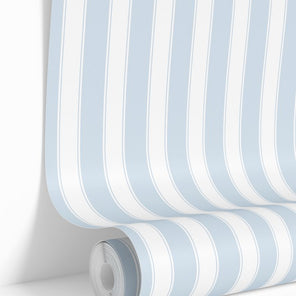 Light Blue Stripes Wallpaper