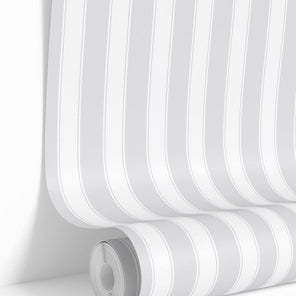 Light Grey Stripes Wallpaper