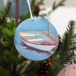 Lonely Skiff - Ornament