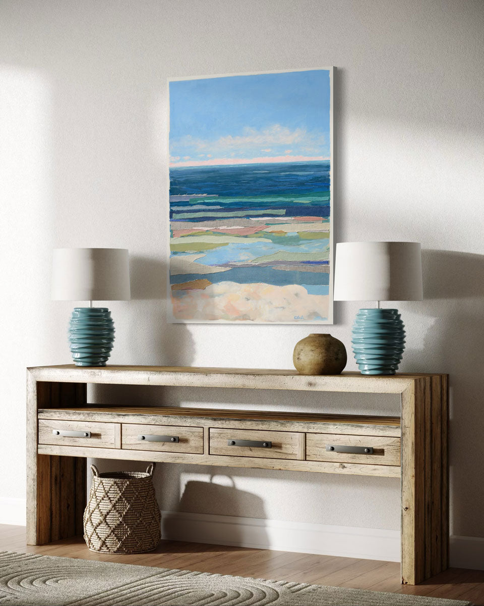 Pink Horizon 5 - Original Painting