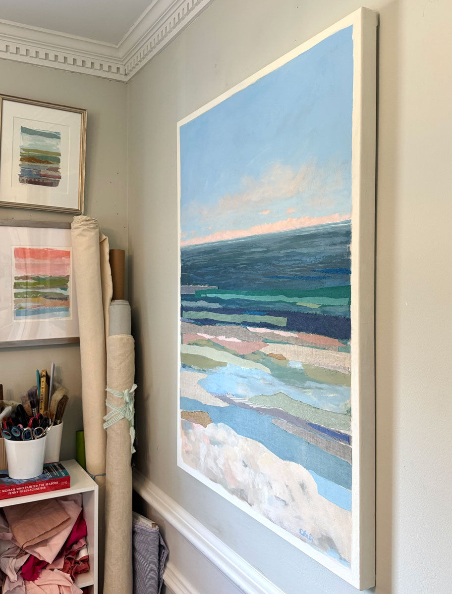 Pink Horizon 5 - Original Painting
