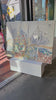 A video of a multicolored abstract painting.