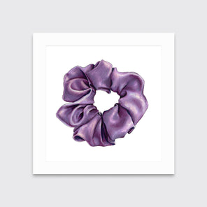 Scrunchie I (Purple) - Open Edition Paper Print