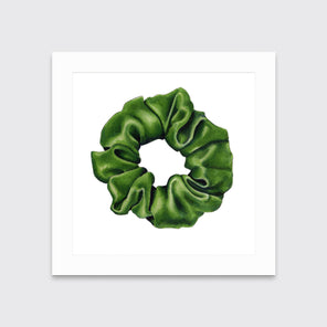 Scrunchie IV (Green) - Open Edition Paper Print