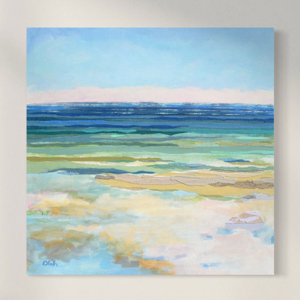 Seaglass Sea 2 - Original Painting