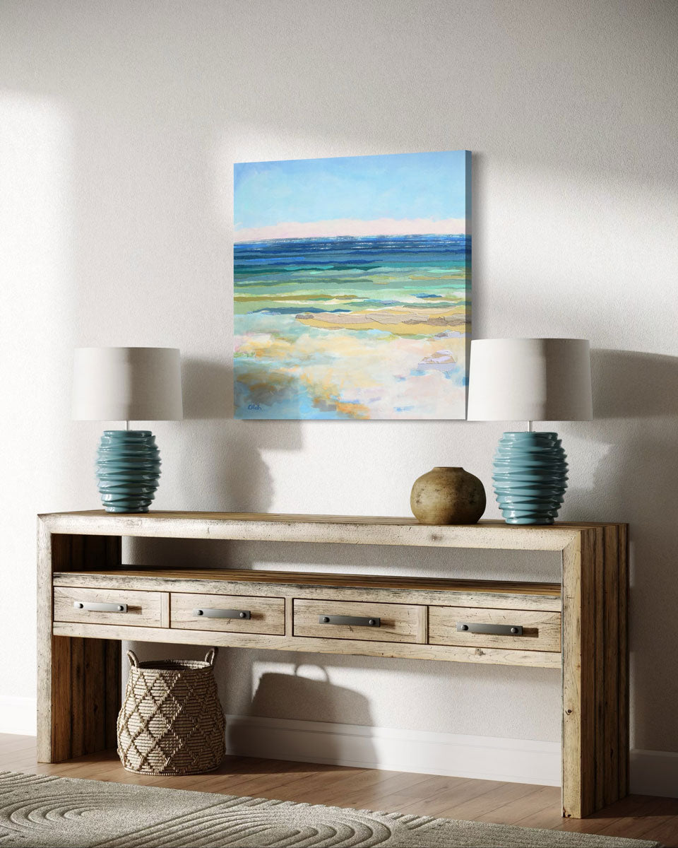 Seaglass Sea 2 - Original Painting
